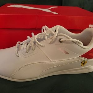 Puma Ferrari Drift Cat Delta White Sneakers